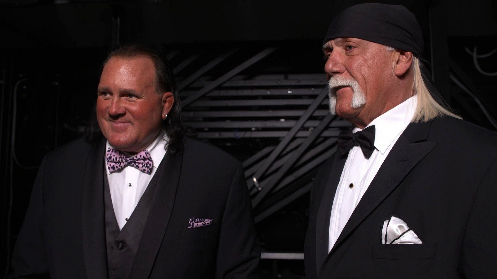 Brutus Beefcake (left) and Hulk Hogan (right) [Image Credit: wwe.com]