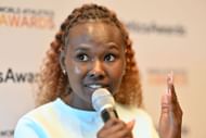 Ruth Chepngetich at the World Athletics Awards 2024 - Source: Getty