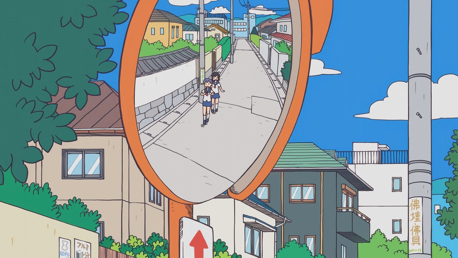 A still from the second episode of City The Animation (Image via Kyoto Animation)