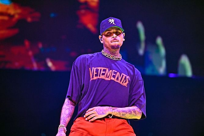 "What does one even do with 6 women??" — Internet reacts to Chris Brown leaving his Paris hotel with a barrage of women