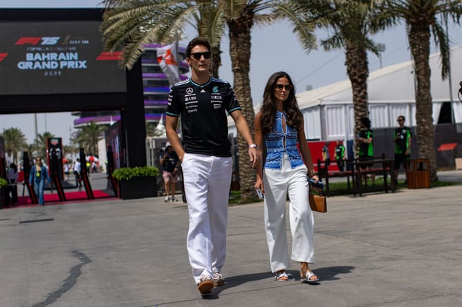 George Russell's girlfriend Montero Mundt pulls back the curtain on how the Mercedes driver's addition to her life has led to a change in lifestyle