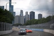 Alex Bowman, and Bubba Wallace race during the NASCAR Cup Series Grant Park 165 at Chicago Street Course - Source: Getty