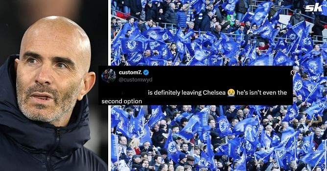 "He should just give up", "We may end up selling" - Chelsea fans surprised as Enzo Maresca benches star player
