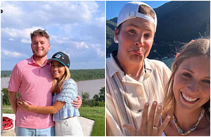 Quinn Ewers’ girlfriend, Mady Barnes, sends 2-word message as Riley Leonard gets engaged to his college sweetheart, Molly Walding