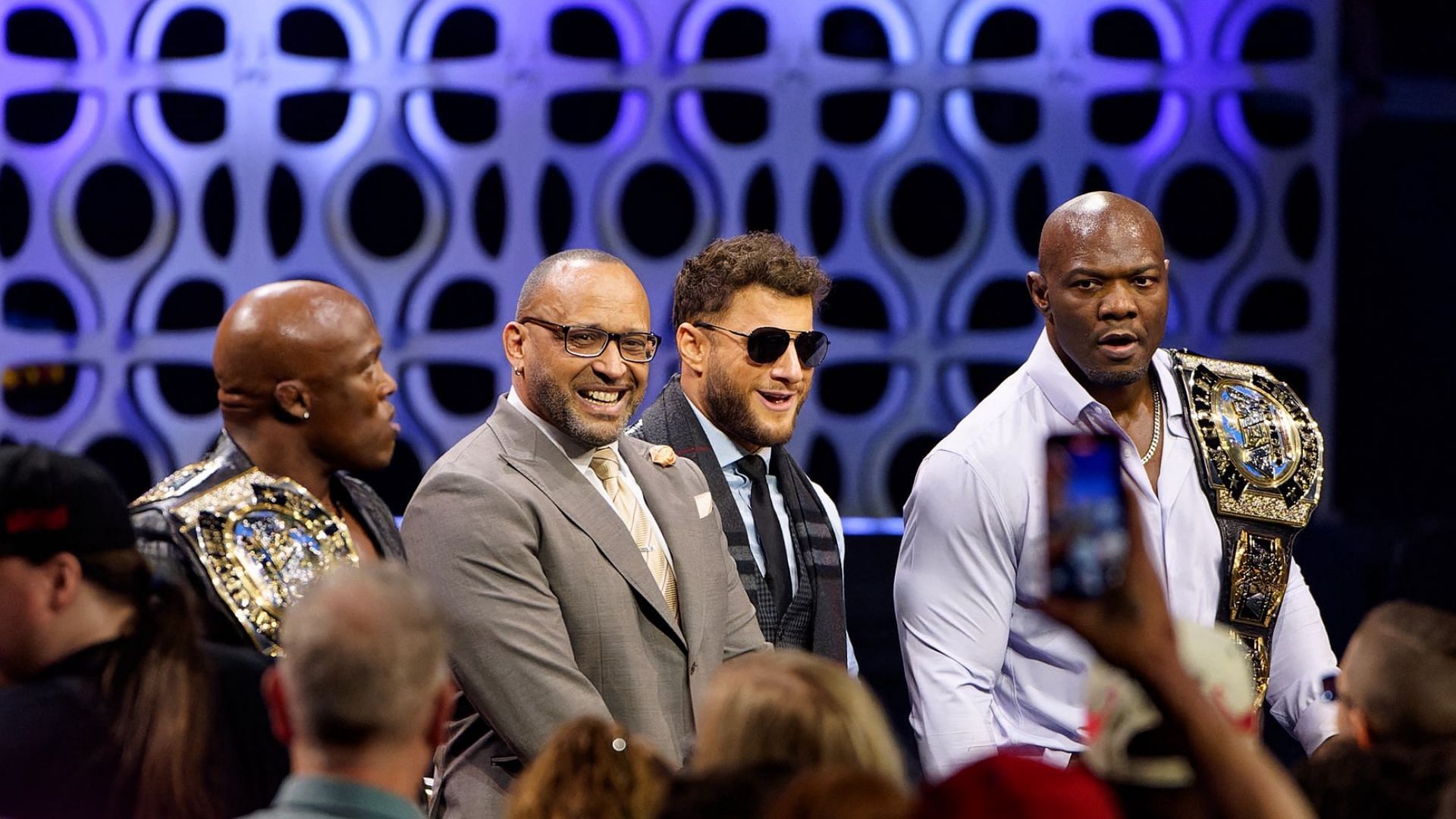 The Hurt Syndicate are a top faction in AEW. (Image credits: MJF