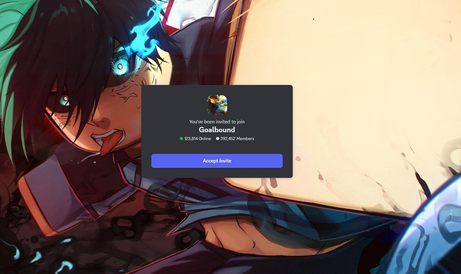 Discord link (Image via Discord)