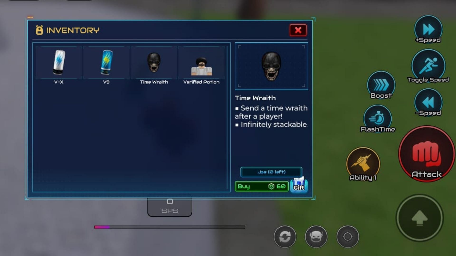 You can spawn a Time Wraith any time (Image via Roblox)