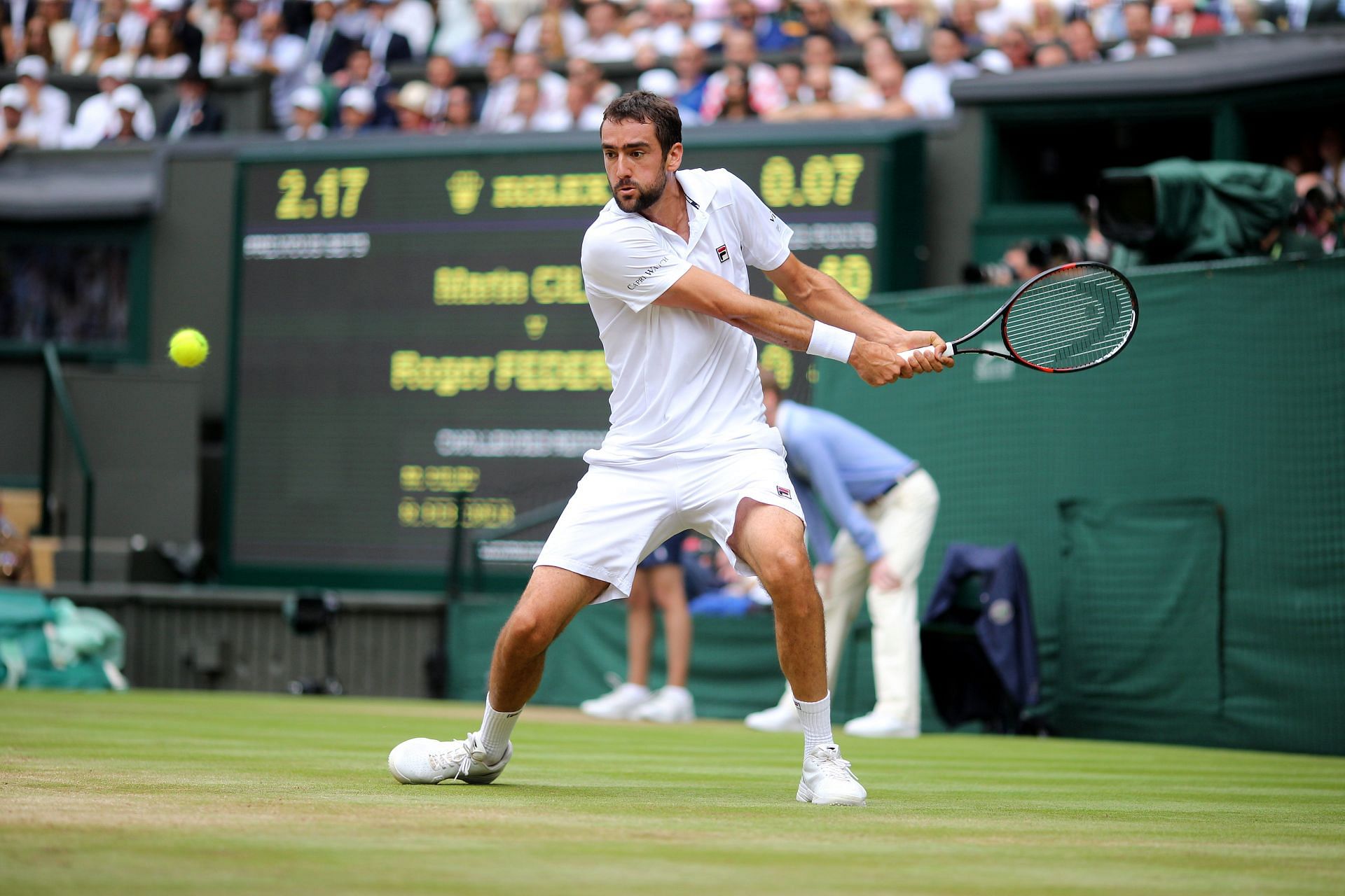 Cilic is a former Wimbledon finalist. (Source: Getty)