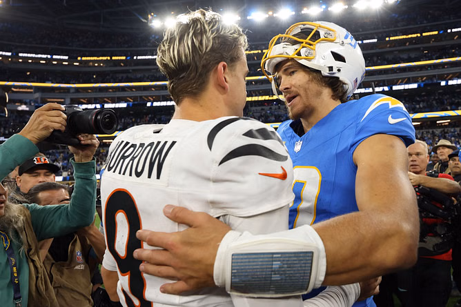 "It's absolutely asinine": Ex-NFL LB slams Joe Burrow, Justin Hurbert after Jalen Hurts' ranks low on top QB list