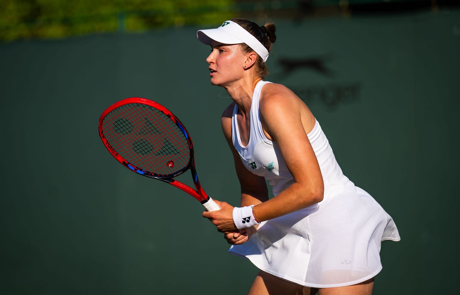 In Picture: Rybakina in action (Getty)