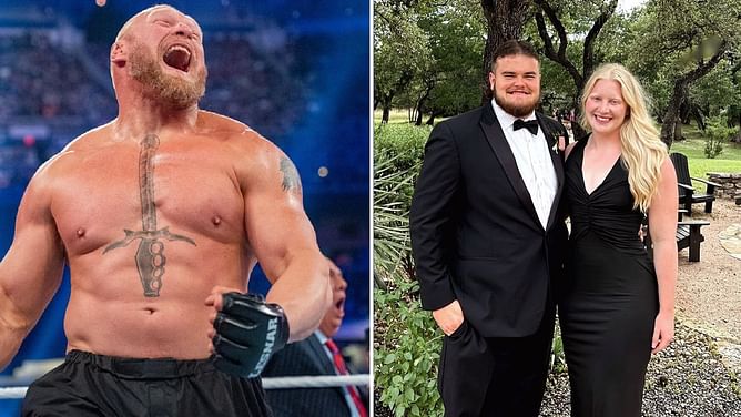 Brock Lesnar's daughter Mya breaks silence after making relationship official; sends three-word message to boyfriend