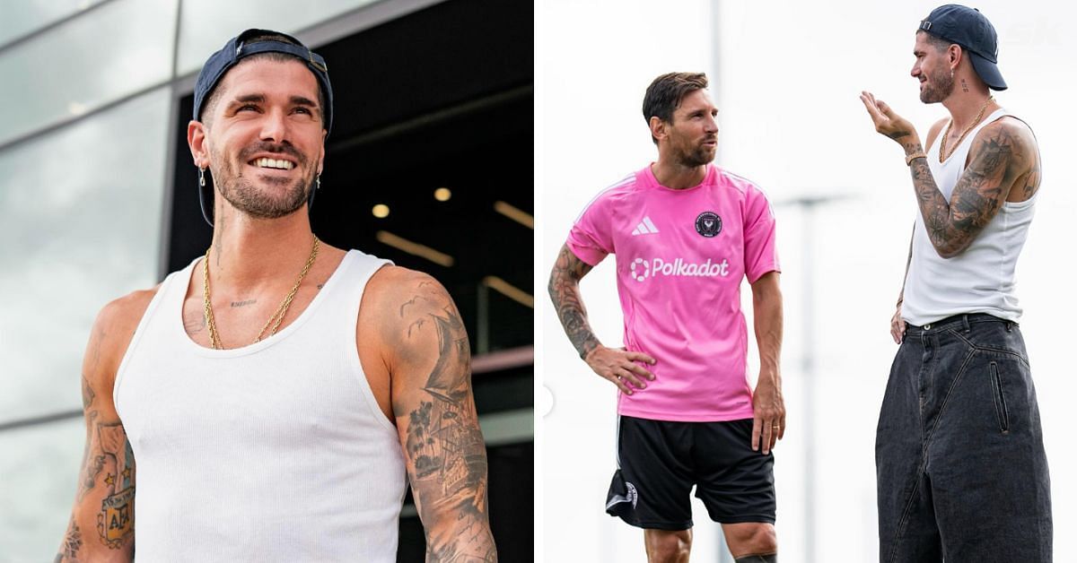 Rodrigo De Paul and Lionel Messi are now teammates at Inter Miami 