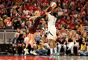 Fever fans rage after refs call Sophie Cunningham for a loose foul against NaLyssa Smith: "Caitlin would shoot 50 FTs a game if she got this whistle"