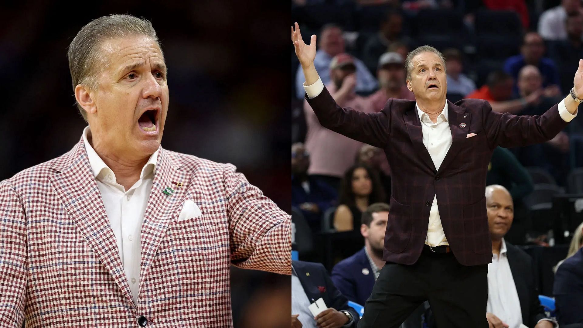 Arkansas head coach John Calipari 