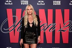 Lindsey Vonn makes her feelings known for her long-time sponsor Redbull while celebrating 20 years of partnership
