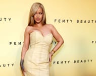 New Fenty Beauty Soft'Lit Foundation in LA - Source: Getty