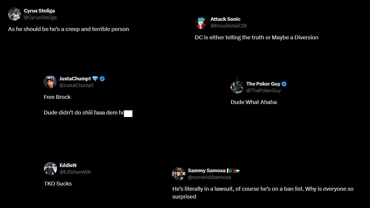 Fans react to Cormier&#039;s comments (via @FadeAwayMedia on X)