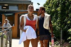 Aryna Sabalenka's boyfriend Georgios sends endearing message to Belarusian after she reaches Wimbledon QF