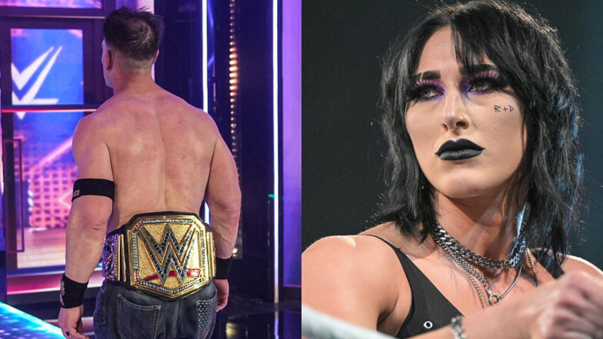 John Cena [left] and Rhea Ripley [right] [Image Credits: WWE.com]