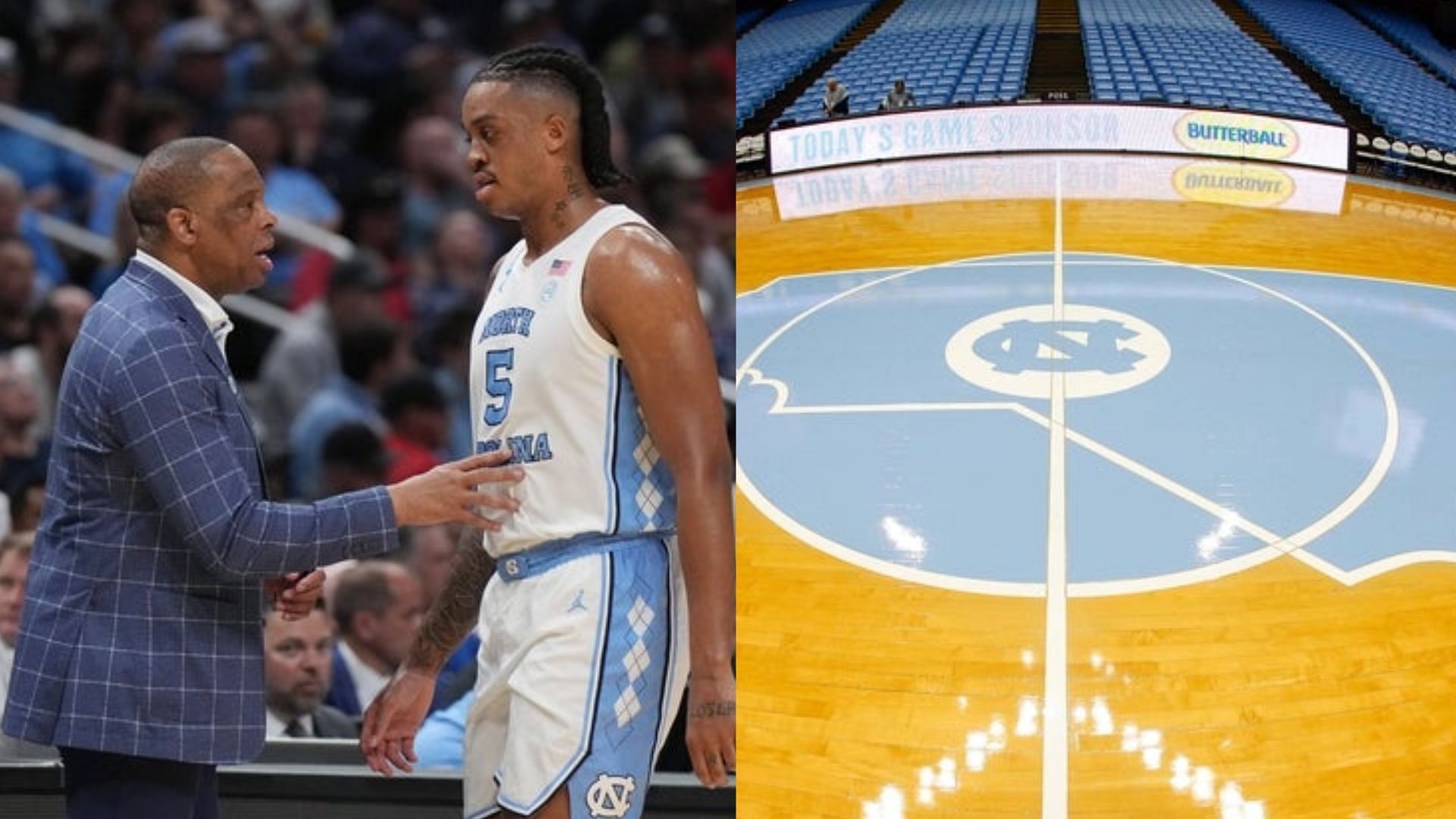 The North Carolina Tar Heels basketball