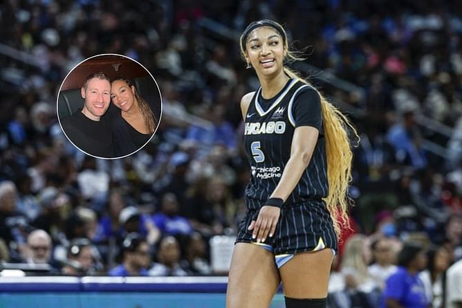 Napheesa Collier's husband Alex Bazzell raves about Angel Reese amid Sky star's MVP-level play: "Superstar and only getting better"