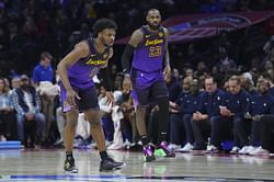 Bronny James stats tonight: LeBron James' son benched as old problems resurface in Lakers' Summer League win vs Spurs (July 8)