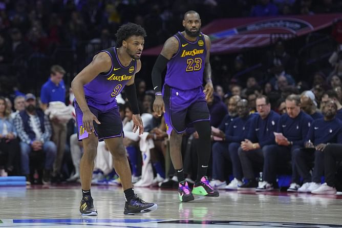 Bronny James stats tonight: LeBron James' son benched as old problems resurface in Lakers' Summer League win vs Spurs (July 8)