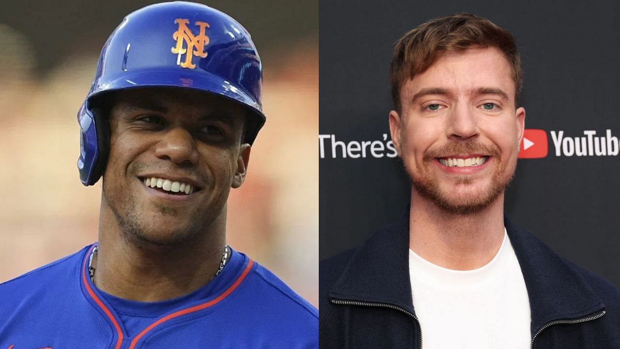 Juan Soto (L), Mr. Beast (R) (Images from - Getty)