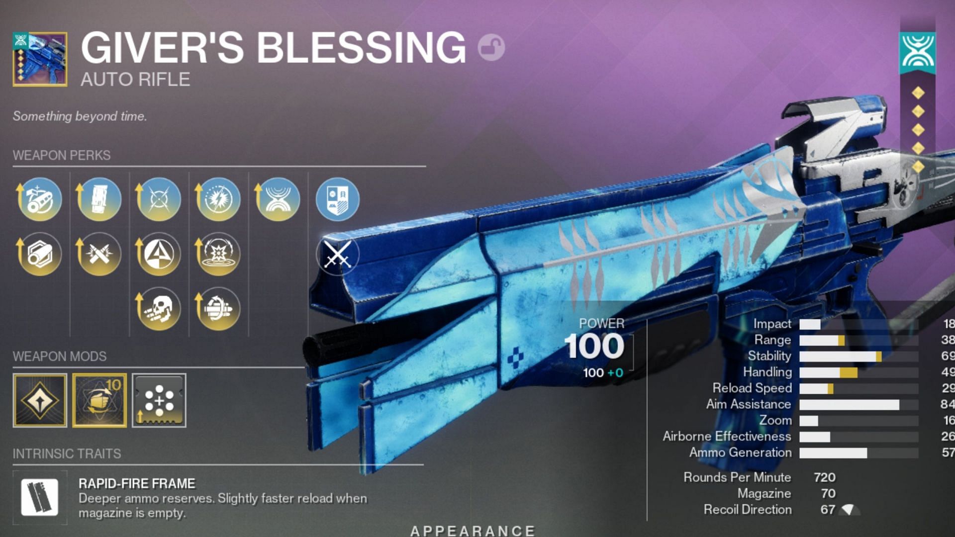 Tier 5 weapon ornament (Image via Bungie) 