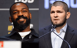 When Jon Jones paid tribute as Khabib Nurmagomedov got emotional about his late father Abdulmanap