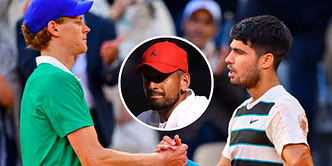"Carlos Alcaraz loves girls" - Nick Kyrgios boldly explains why Jannik Sinner will have a better career than Spaniard