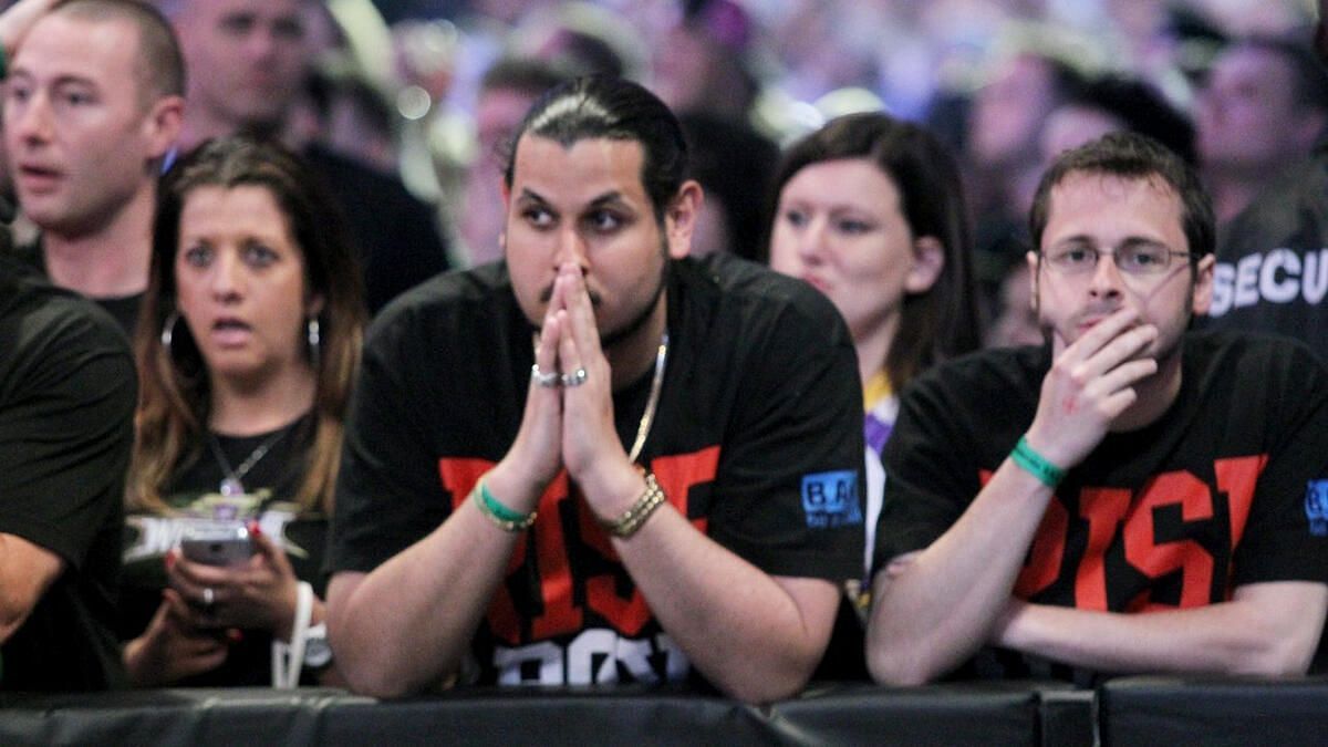 Wwe fans sad. Image credits: WWE.com