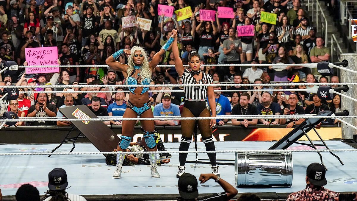 Jade Cargill and Bianca Belair (Image Credits: WWE.com)