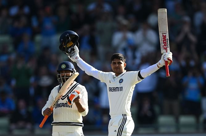 List of Indians to score hundreds in their first two Tests as captain ft. Shubman Gill