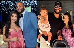"You're hot" - Dak Prescott's fiancée, Sarah Jane, swoons over Cowboys QB as he prepares to leave kids, MJ Rose and Aurora, for training camp
