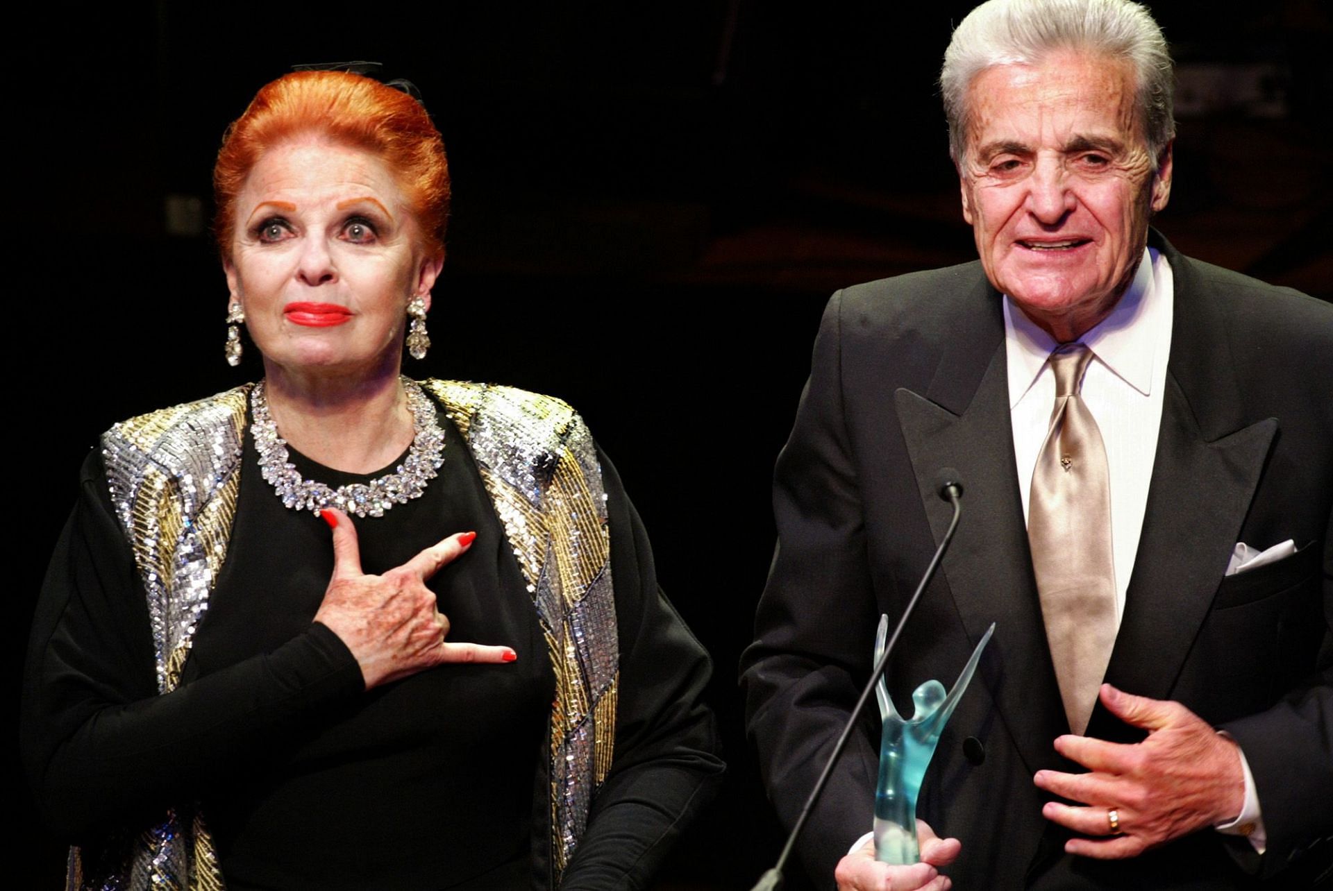 The Theatre L.A. Ovation 2002 Awards at the Orpheum Theatre in Los Angeles, November 23, 2002. Photo - Source: Getty