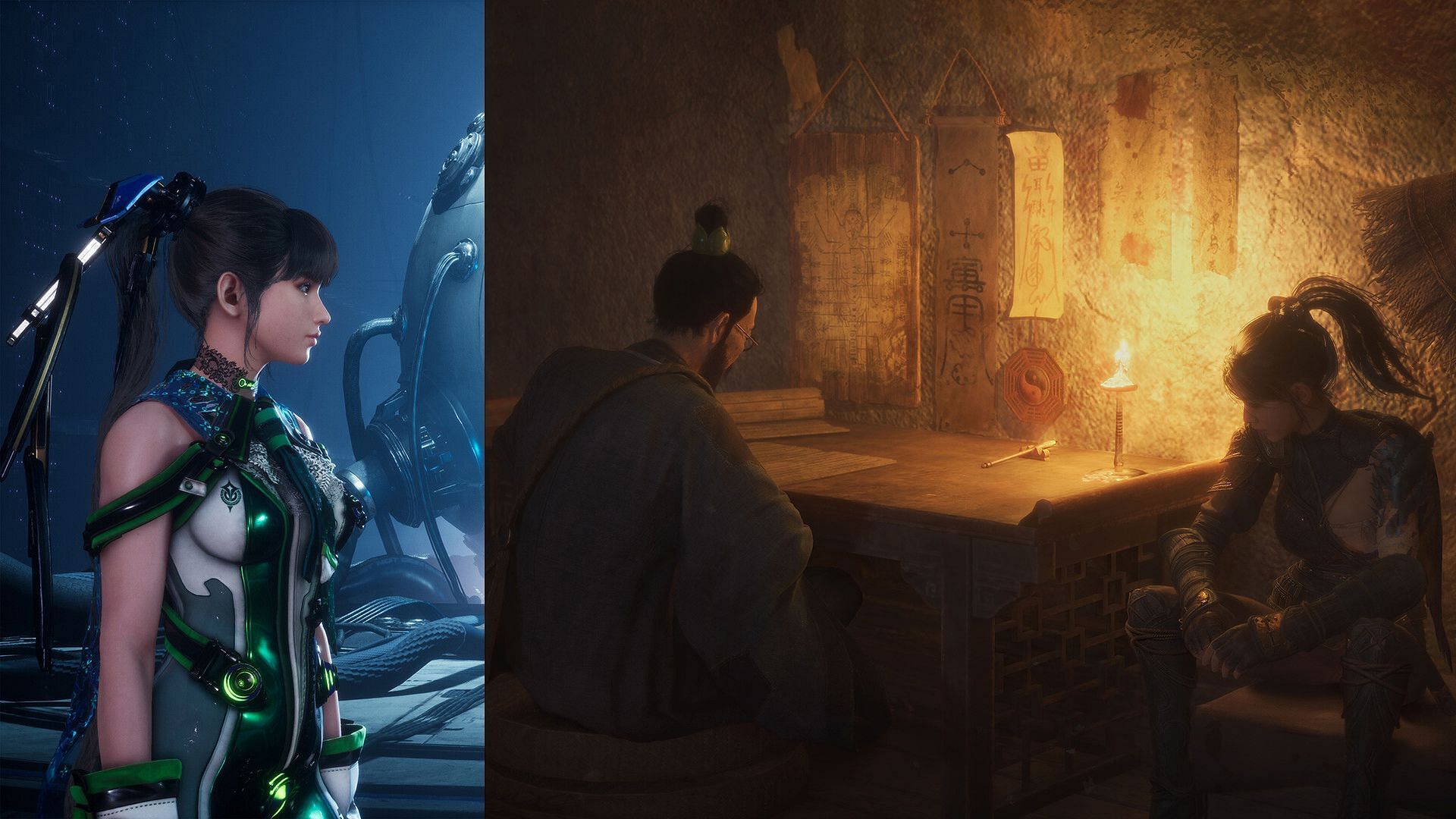 Stellar Blade and Wuchang: Fallen Feathers: differences and similarities (Image via 505 Games ||  PlayStation Publishing LLC)