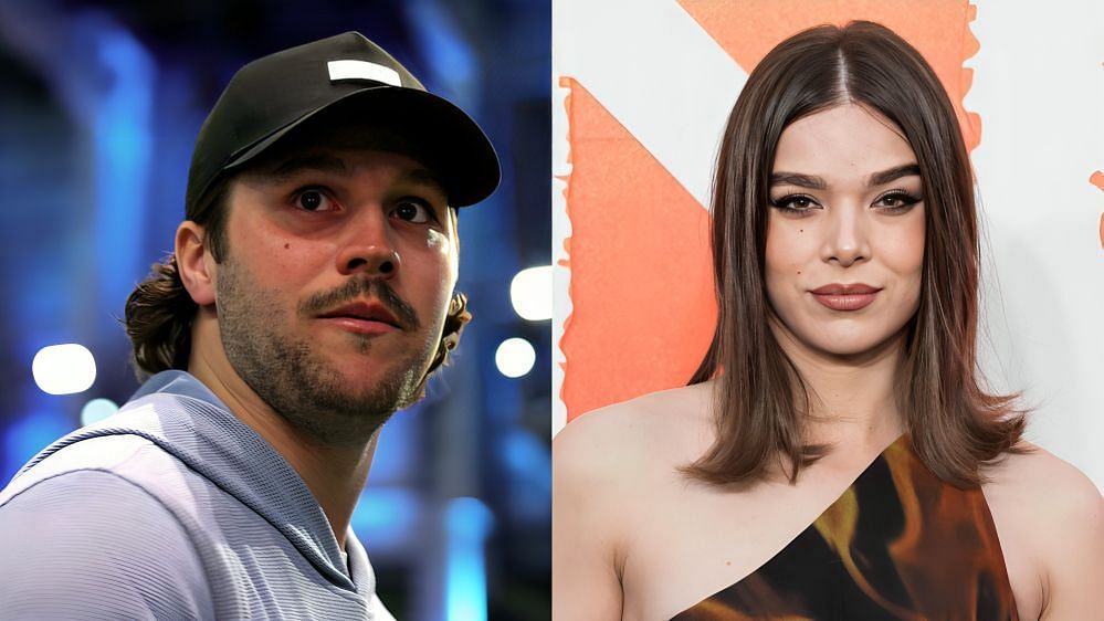 Josh Allen gushes over wife Hailee Steinfeld (Image Credit: Getty)