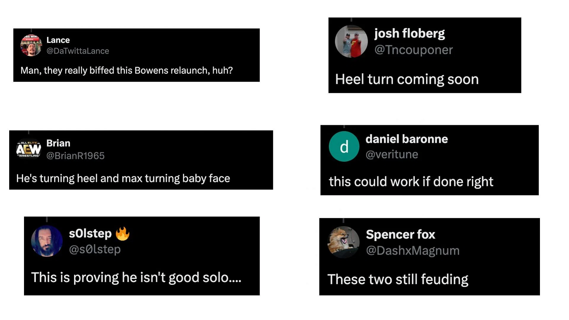 Screengrab of fan reactions (Credit: Fan reactions on X)