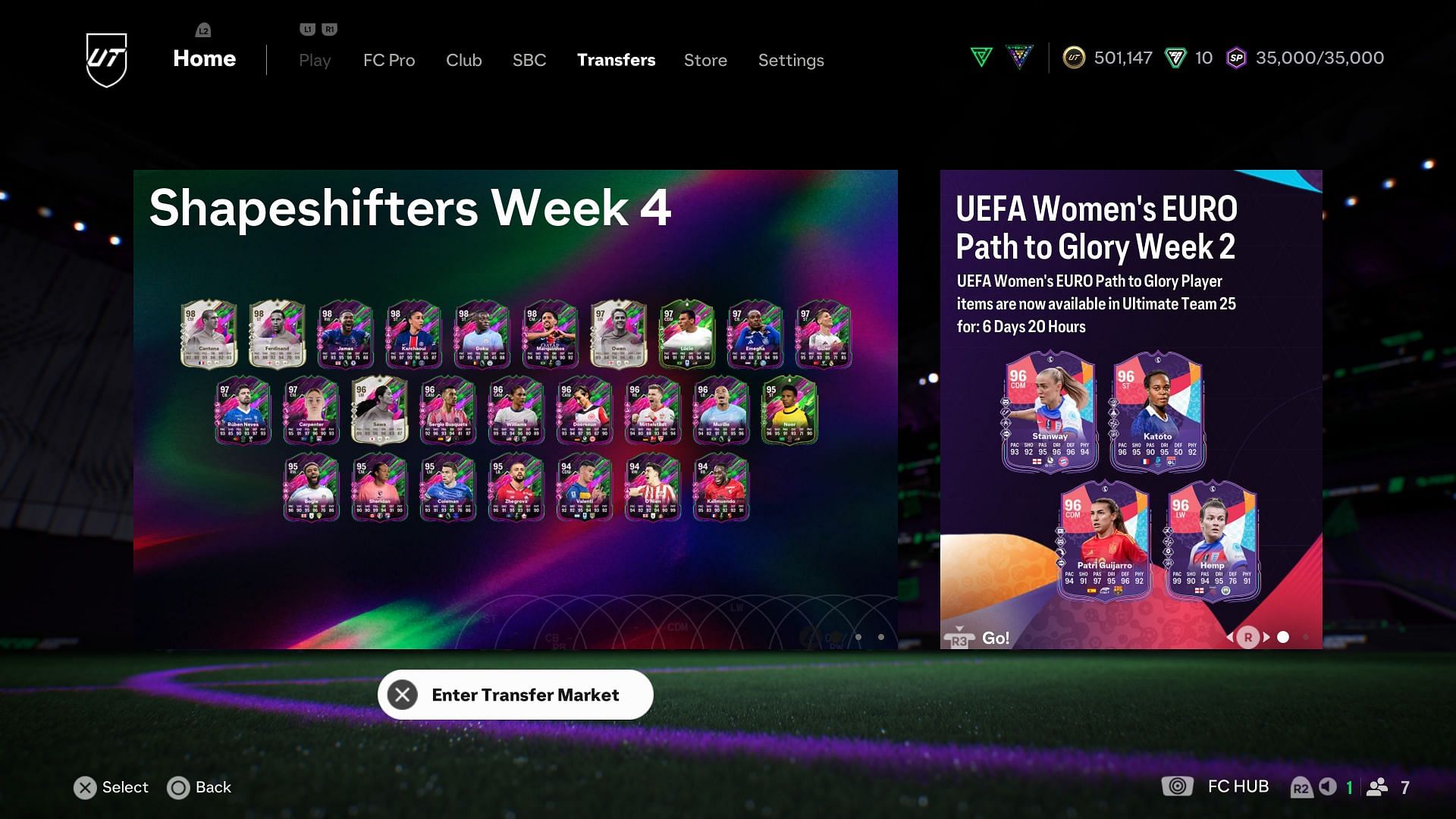 The full squad (Image via EA Sports)