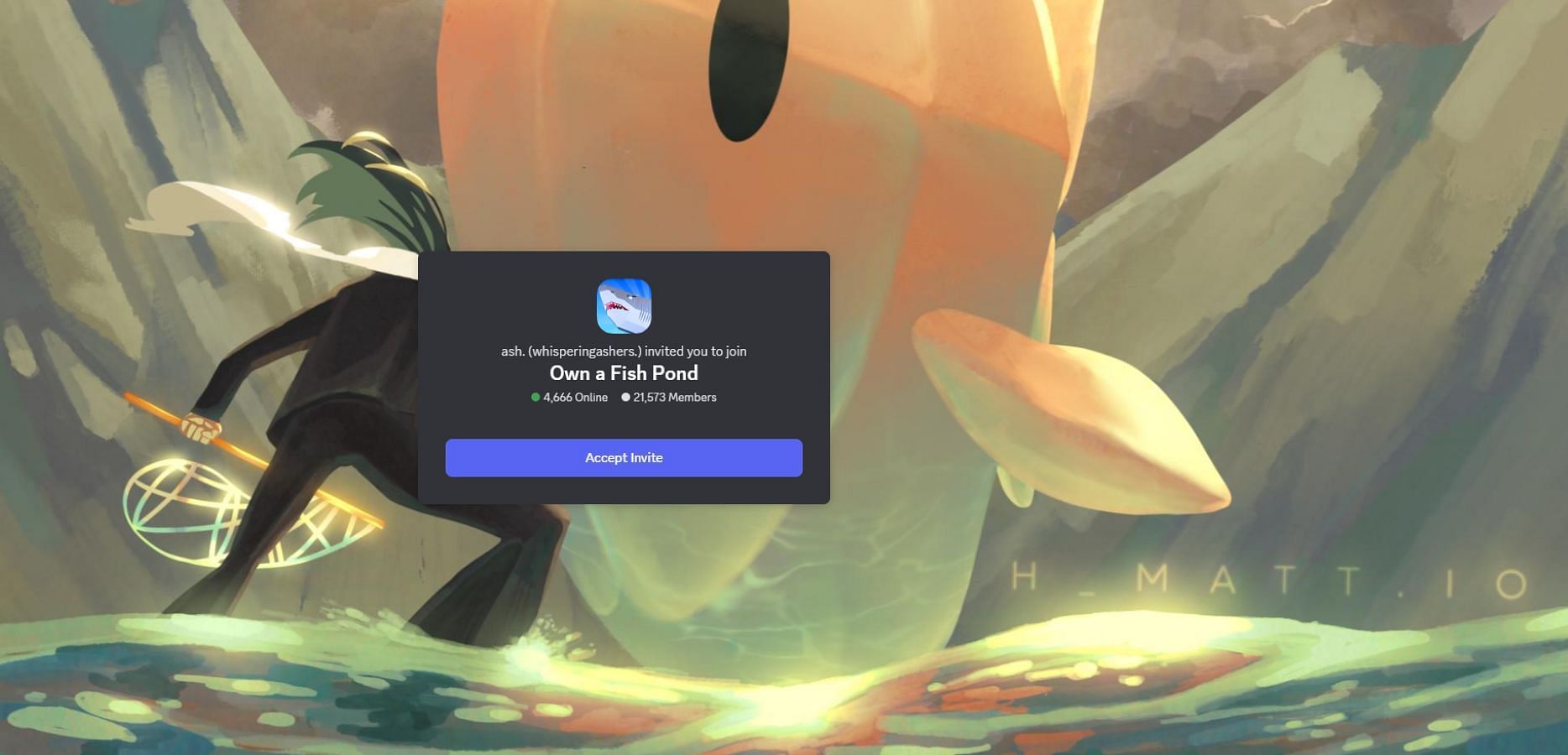 Discord link (Image via Discord)