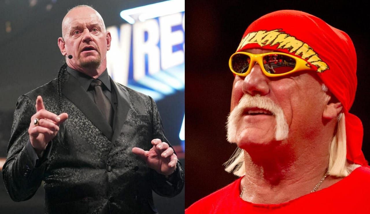 The Undertaker (left), Hulk Hogan (right). Image credits: wwe.com