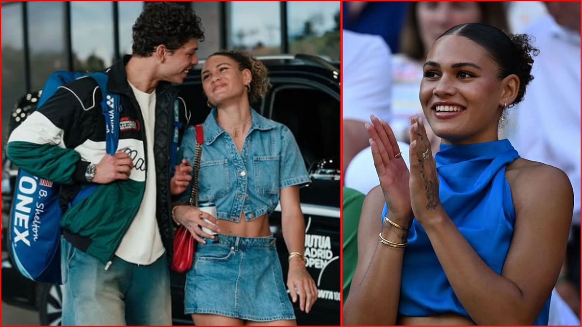 Ben Shelton’s soccer-star girlfriend Trinity Rodman makes sure American stays close to her despite Wimbledon duties in unique fashion