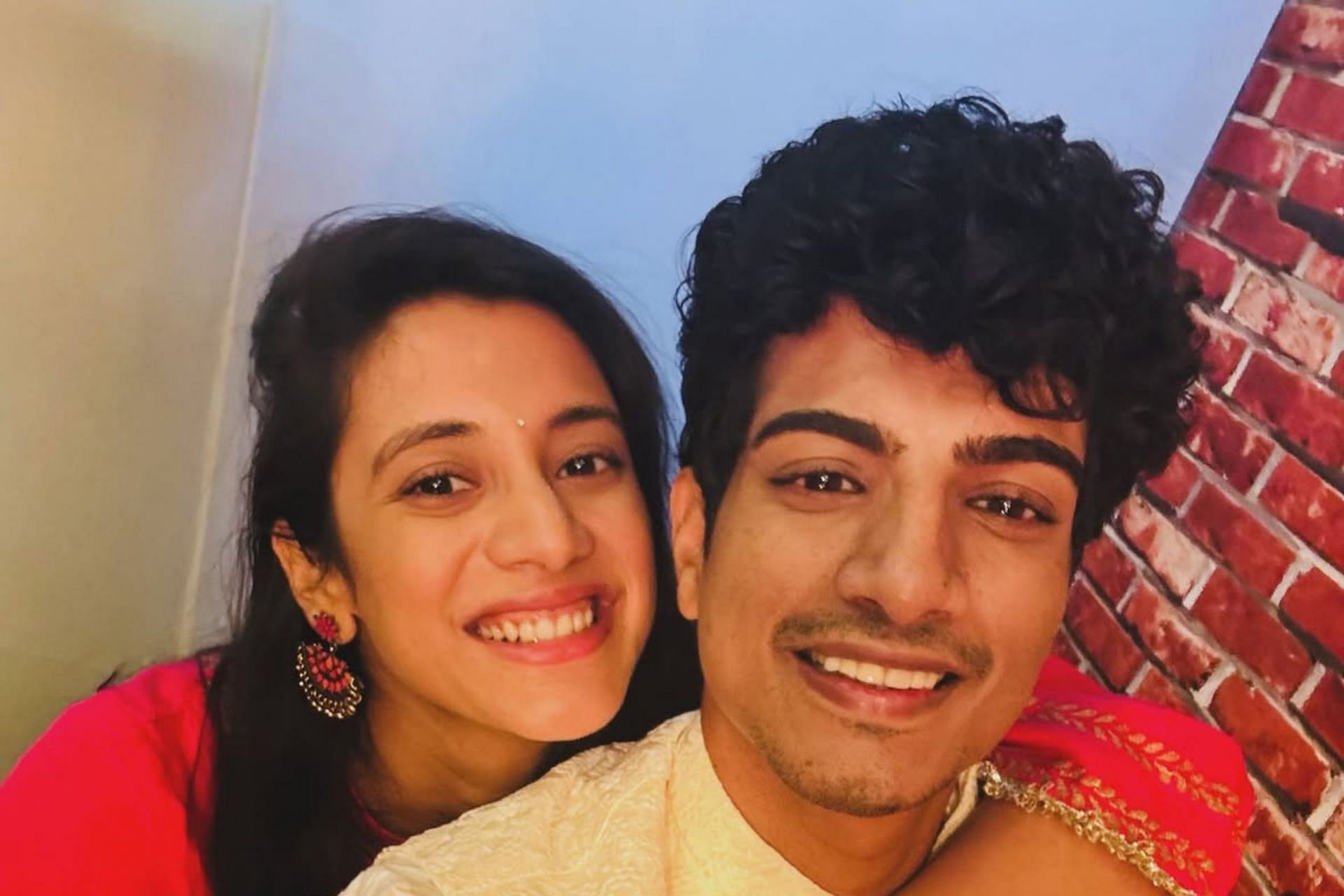 Palash Muchhal and Smriti Mandhana (Image via Instagram-@palash_muchhal)