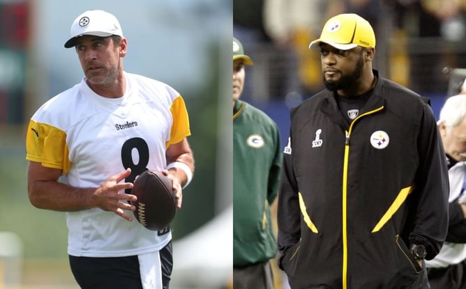 "Any hate, disrespect is utter bullsh*t": Aaron Rodgers makes feelings known about Mike Tomlin after signing with Steelers