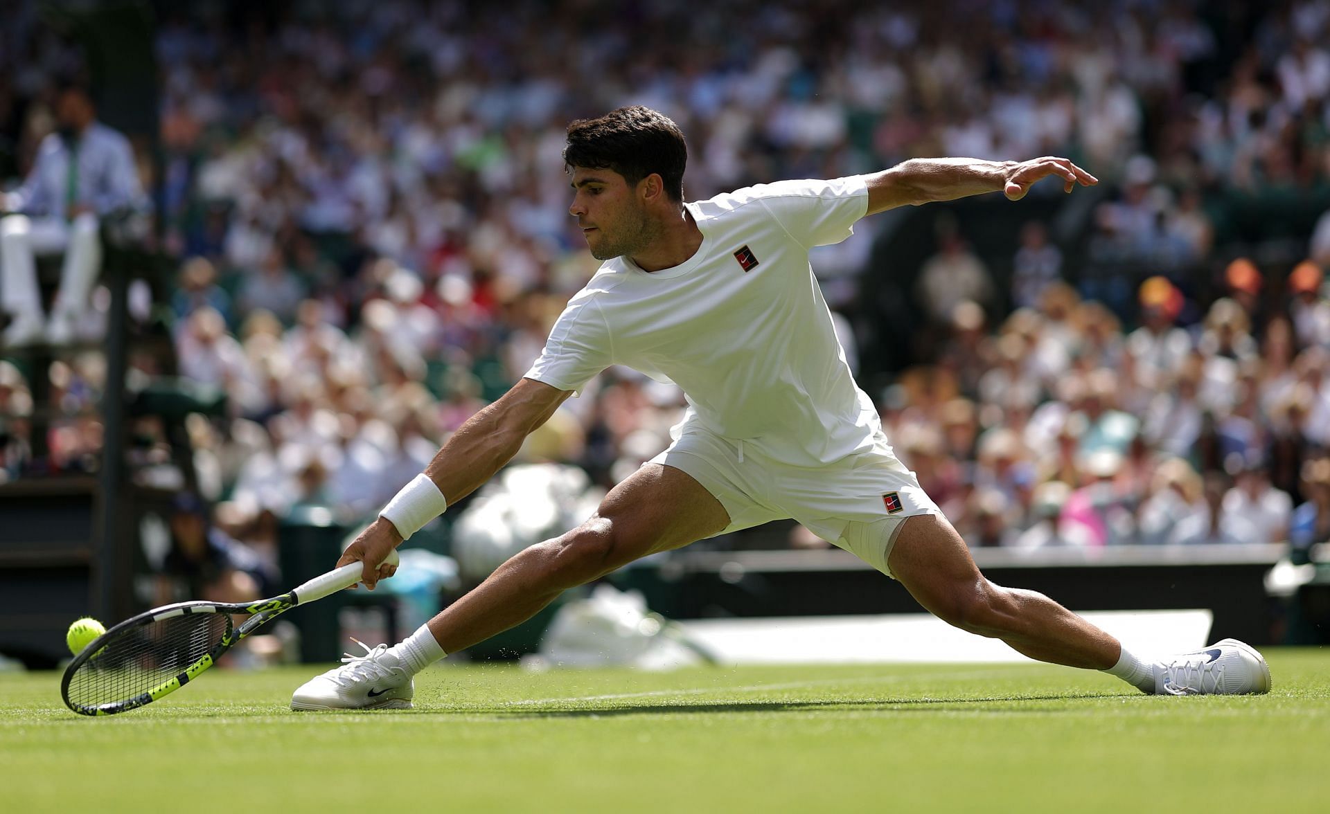 Alcaraz at Wimbledon 2025 (Image Source: Getty)