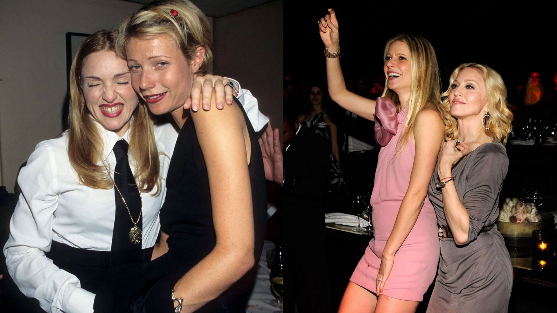 Gwyneth Paltrow and Madonna (Image via Getty)
