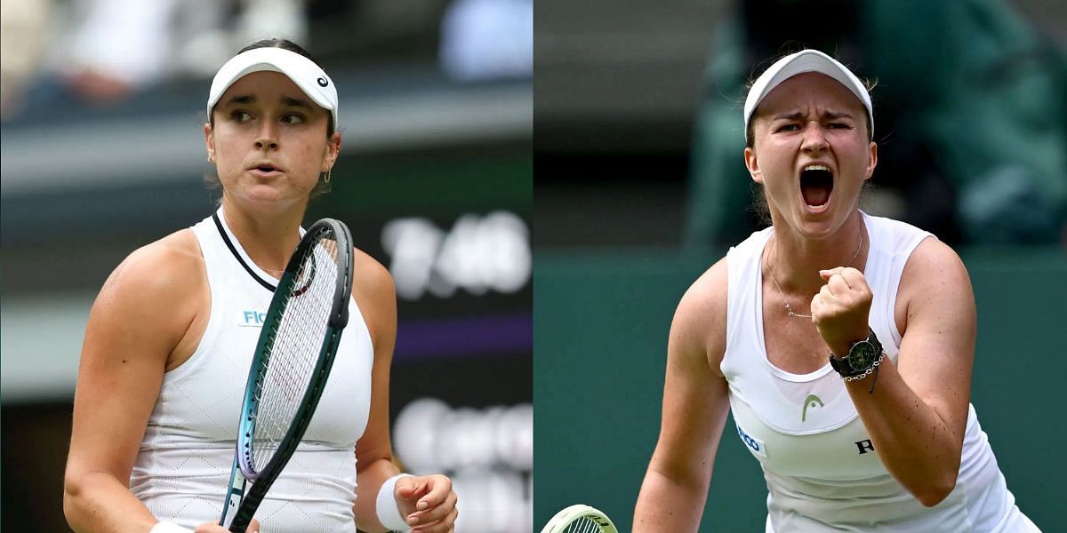Caroline Dolehide vs Barbora Krejč&iacute;kov&aacute; - Image Credits: Getty