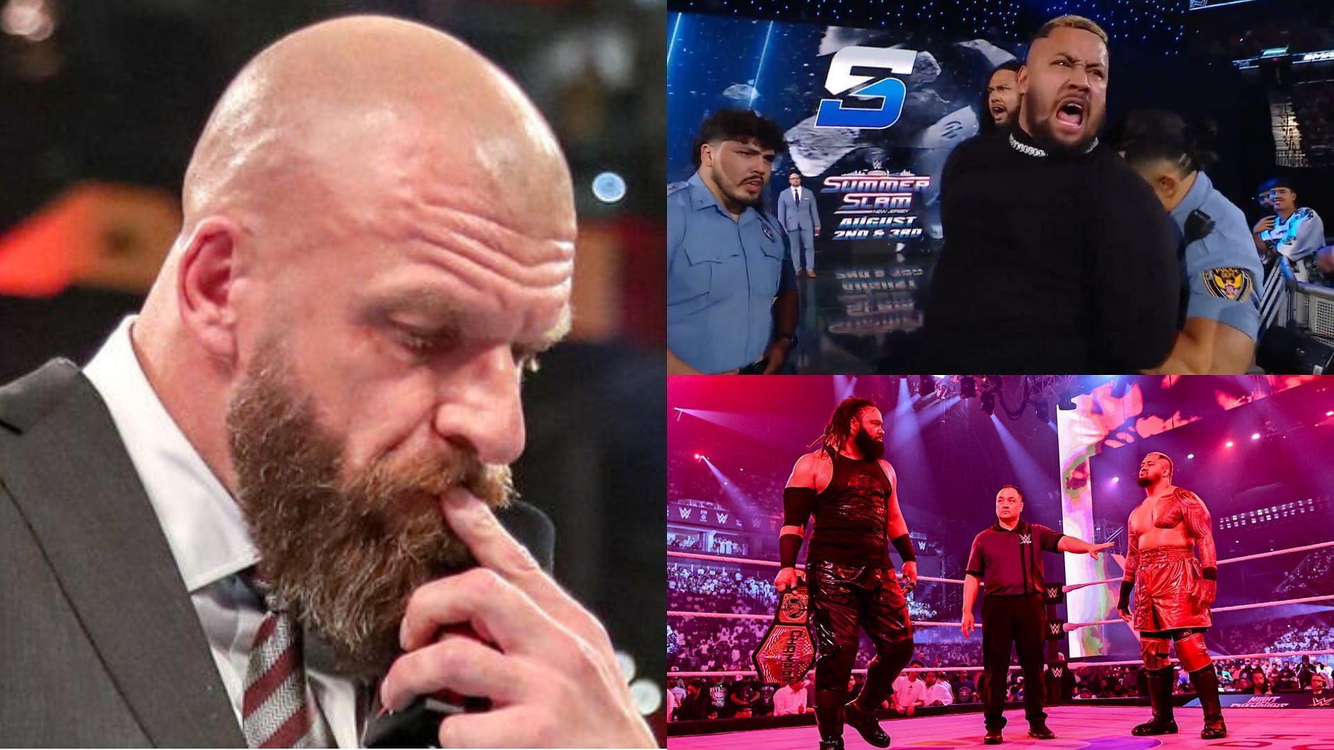 Triple H sends a message to Solo Sikoa after his arrest on WWE SmackDown; reacts to his rematch with Jacob Fatu