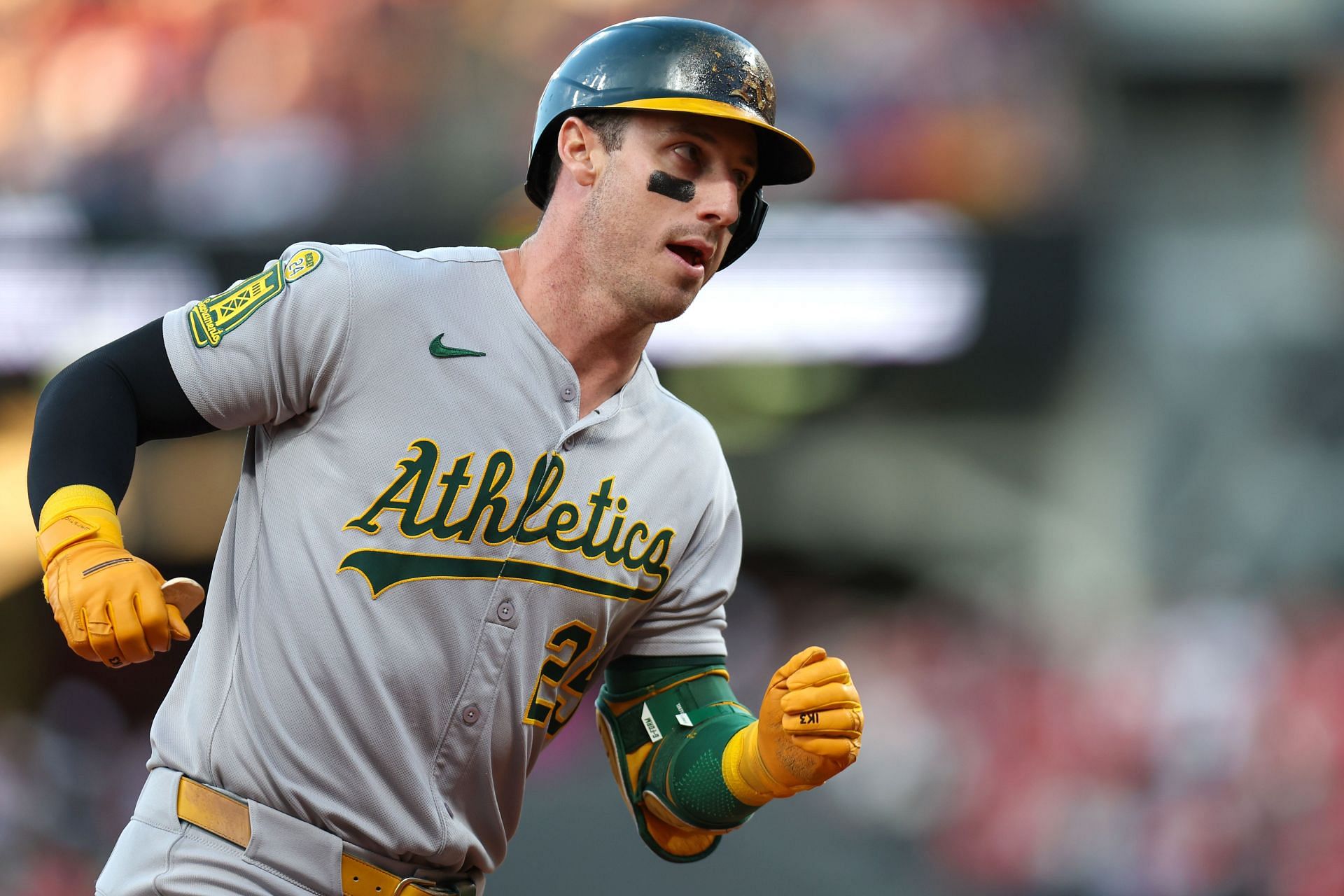 MLB: JUL 18 Athletics at Guardians - Source: Getty